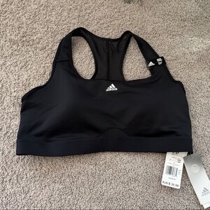 Adidas Black Performance Sports Bra